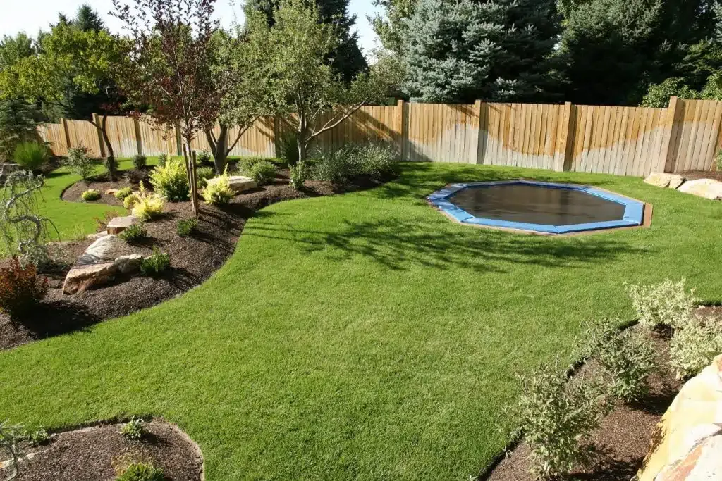Structural landscaping and retaining wall project